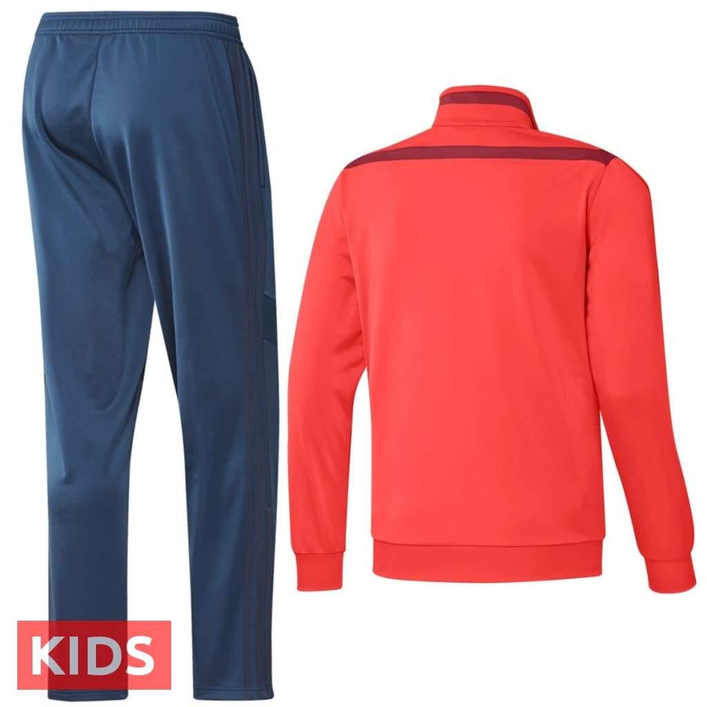 Kids - Bayern Munich training bench Soccer tracksuit 2019/20 - Adidas-1
