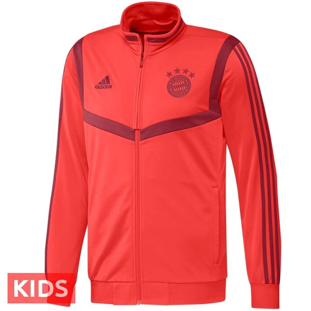 Kids - Bayern Munich training bench Soccer tracksuit 2019/20 - Adidas-2