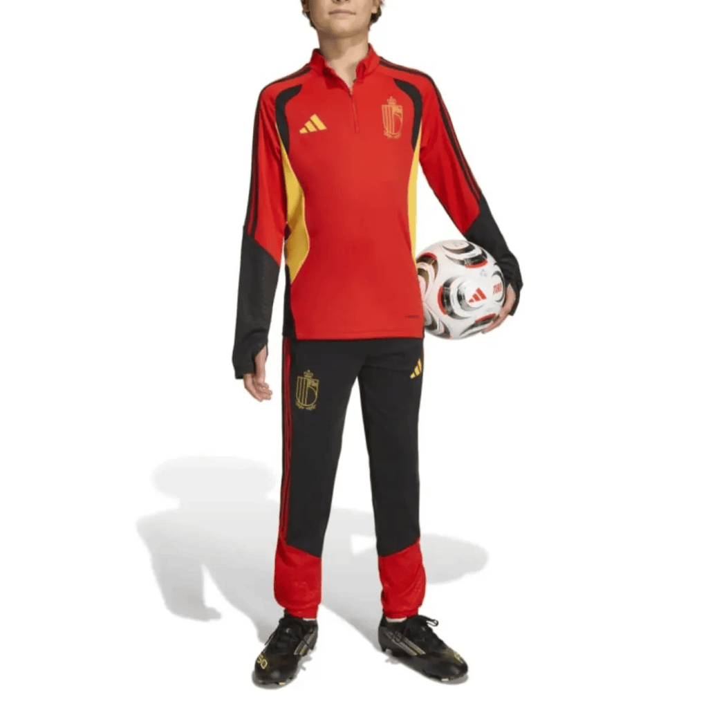 Kids - Belgium training technical soccer tracksuit 2026/27 - Adidas-2