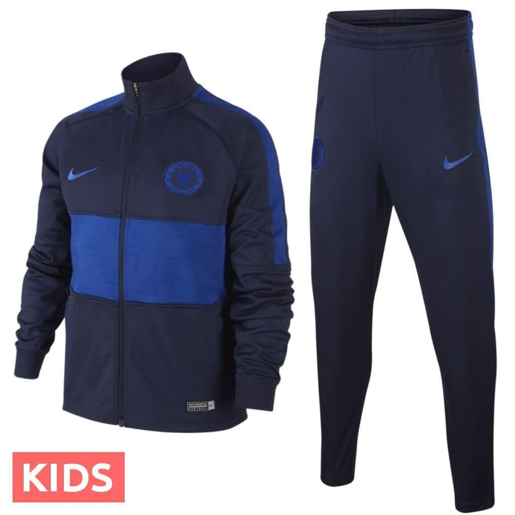 Kids - Chelsea training presentation Soccer tracksuit 2019/20 - Nike-0