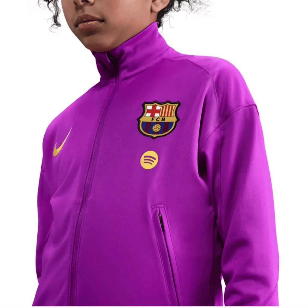 Kids - FC Barcelona training presentation tracksuit 2025/26 - Nike-2
