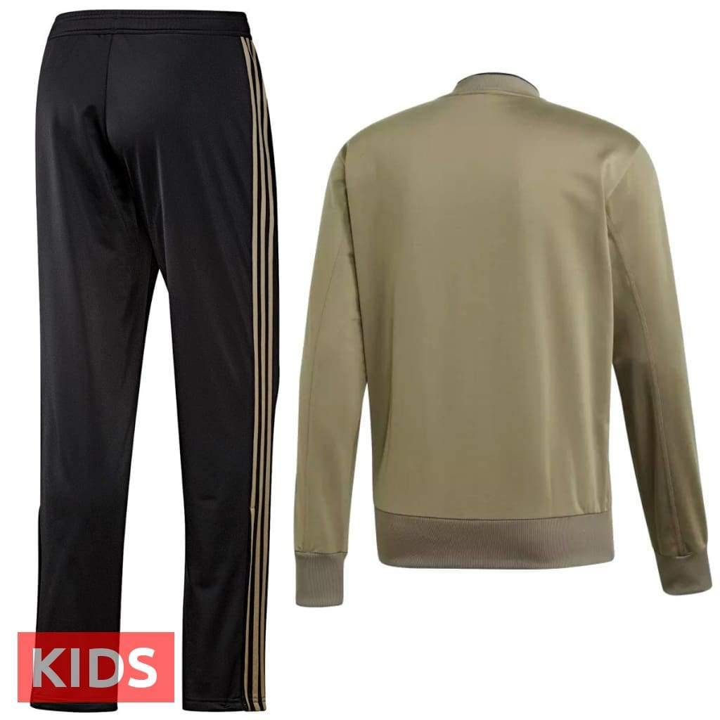 Kids - Juventus Bench Training Soccer Tracksuit 2018/19 - Adidas-1
