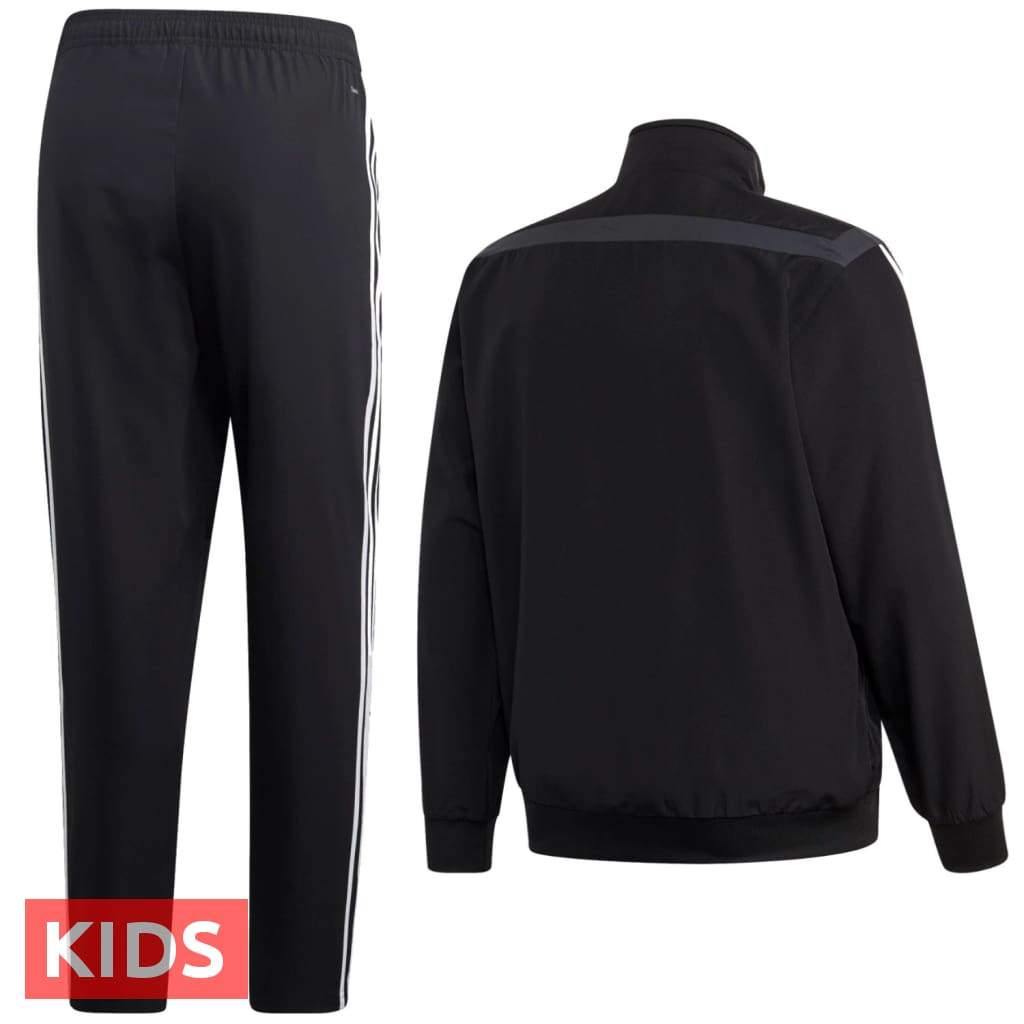 Kids - Juventus black presentation Soccer tracksuit 2019/20 - Adidas-1