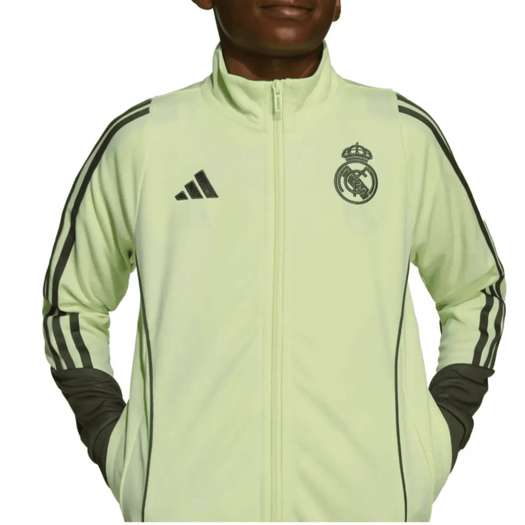 Kids - Real Madrid Training Presentation Bench Tracksuit 2025/26 - Adidas-2