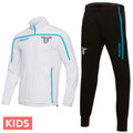 Kids - SS Lazio training presentation soccer tracksuit 2018/19 - Macron-0
