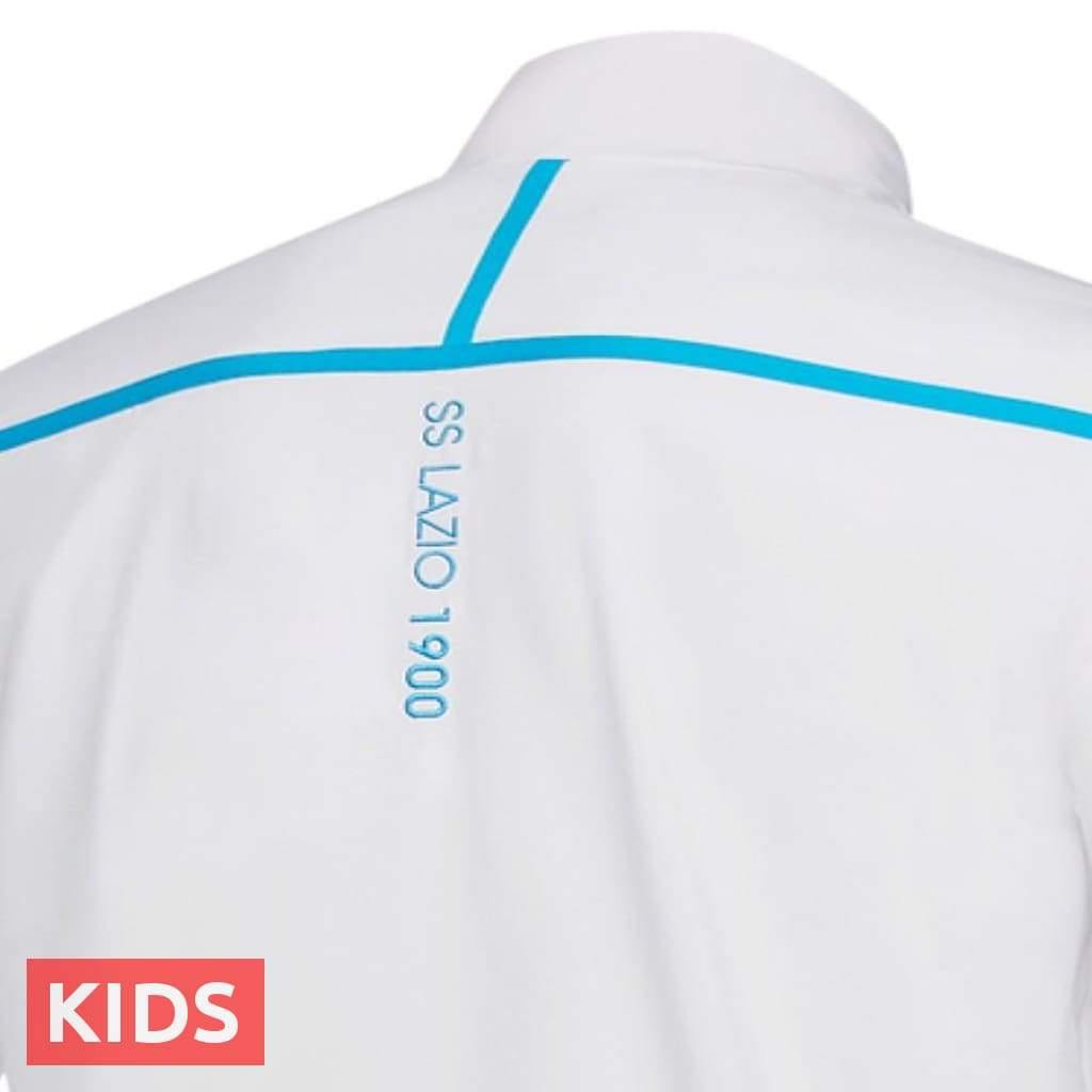 Kids - SS Lazio training presentation soccer tracksuit 2018/19 - Macron-3