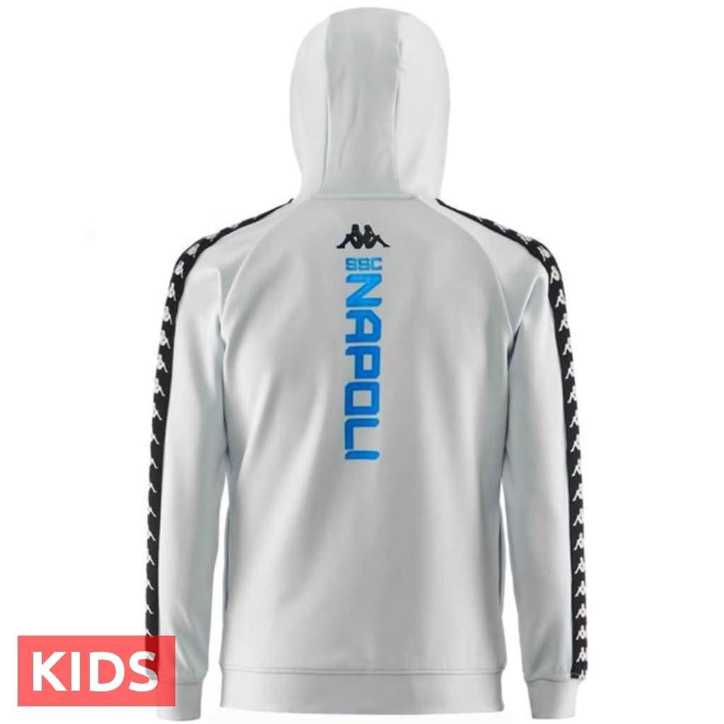 Kids - SSC Napoli UCL hooded presentation soccer tracksuit 2018/19 - Kappa-3