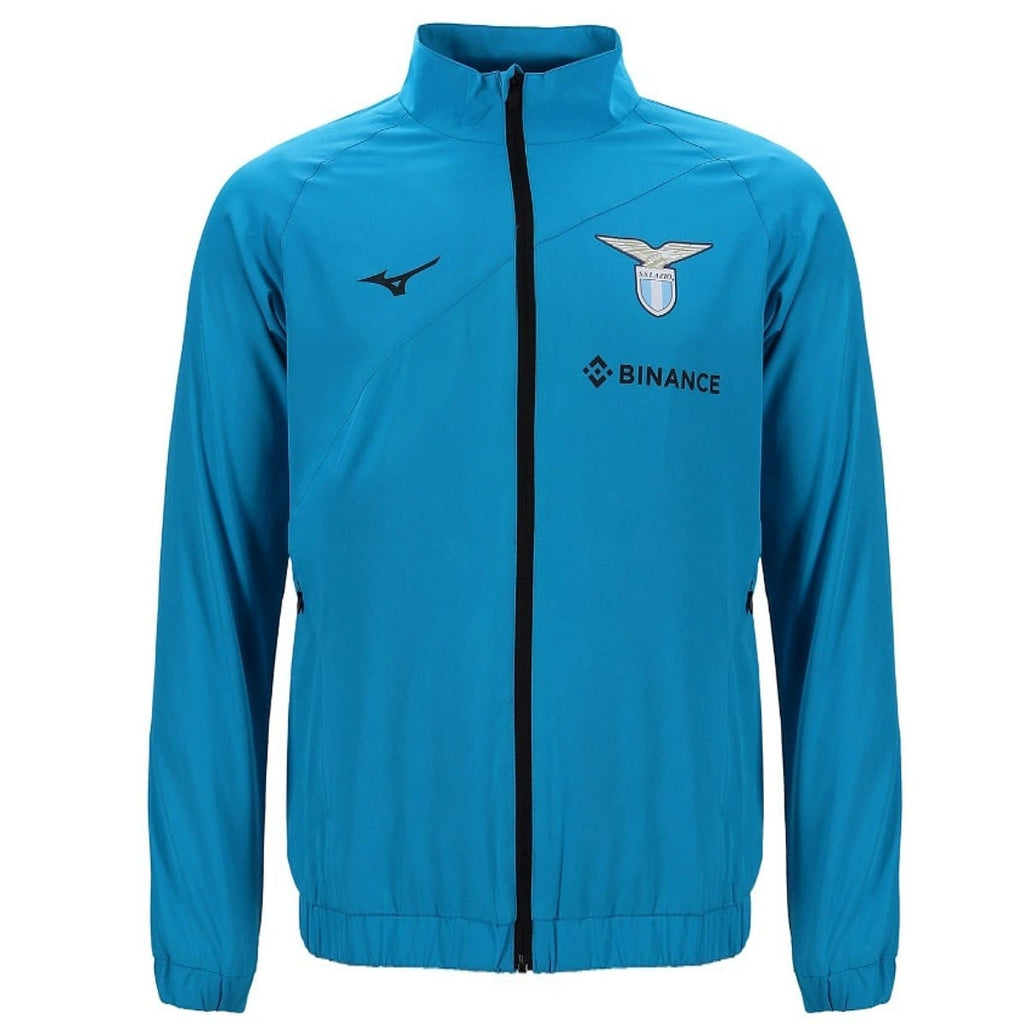 SS Lazio light blue presentation Soccer tracksuit 2022/23 - Mizuno-4