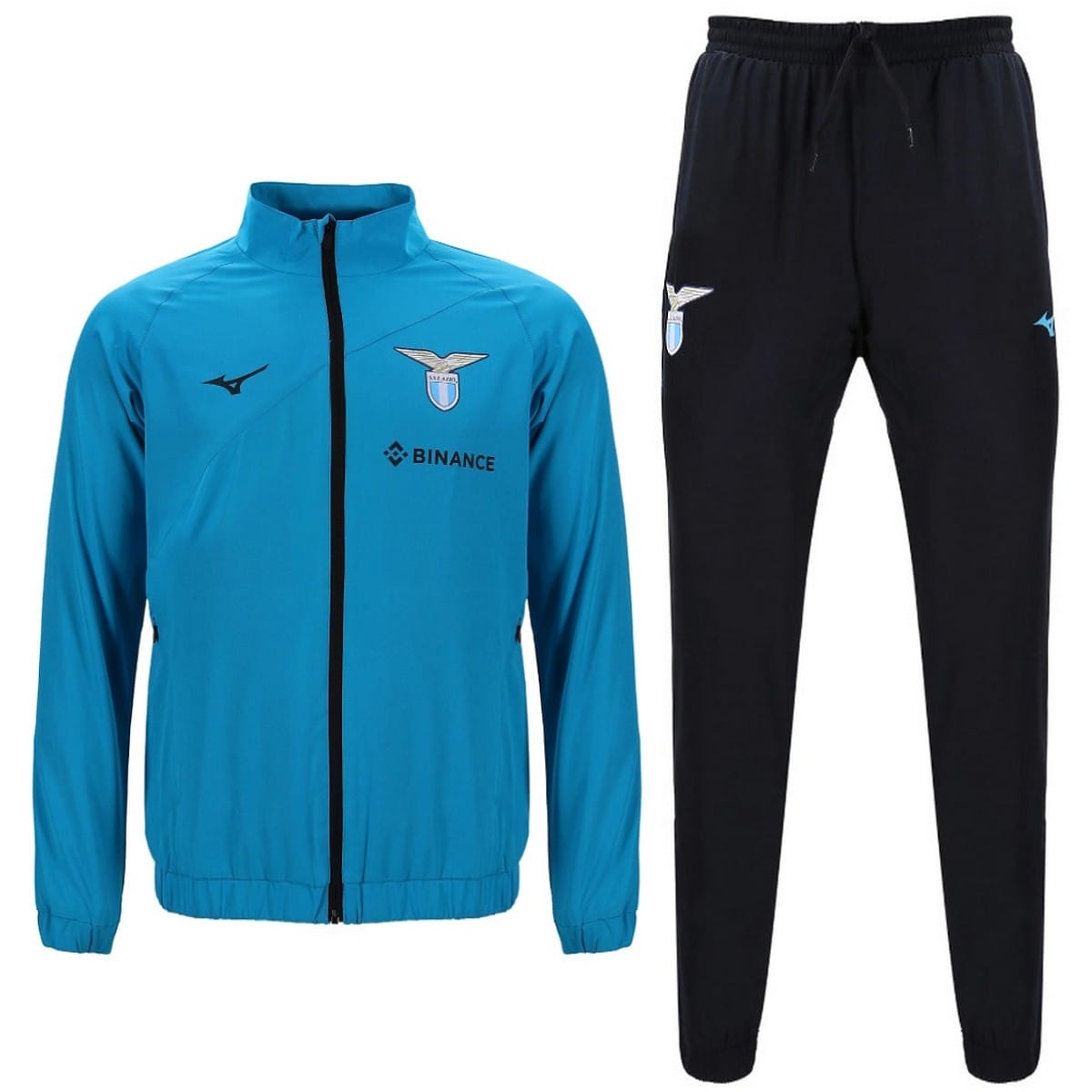 SS Lazio light blue presentation Soccer tracksuit 2022/23 - Mizuno-0