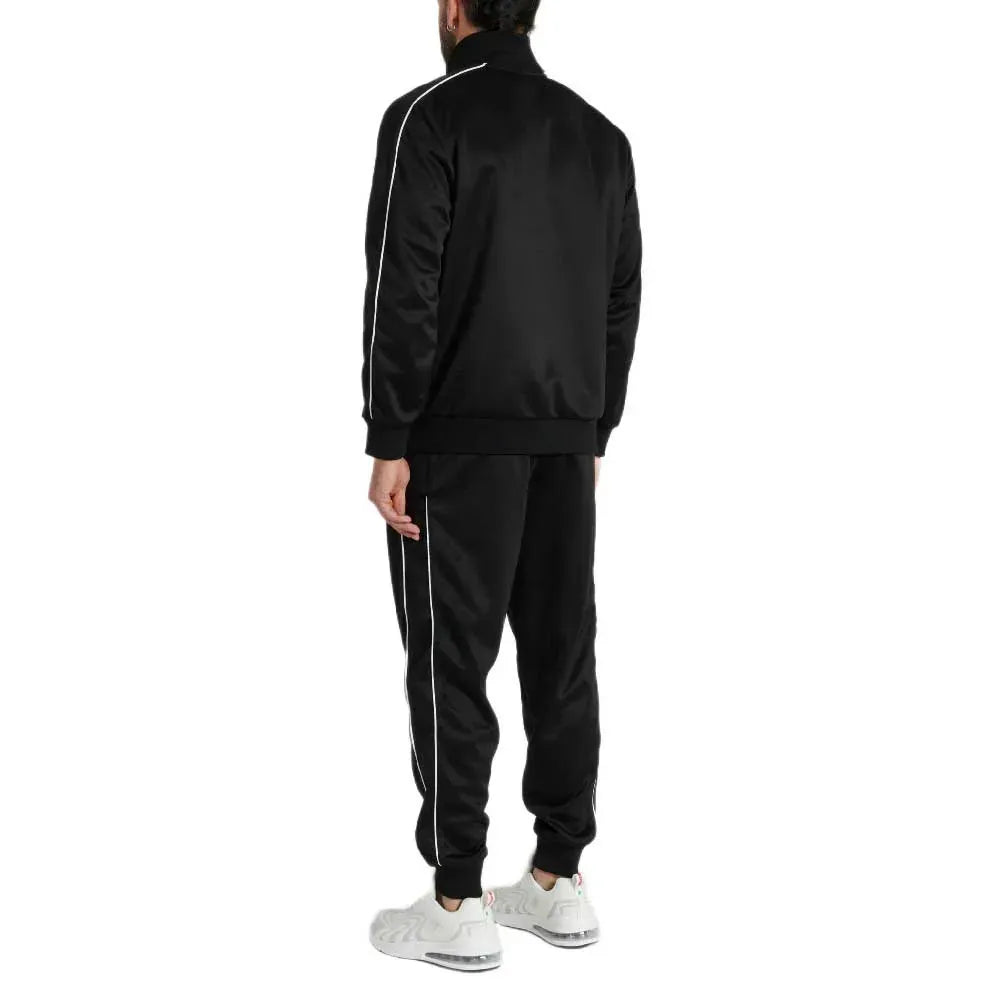 "Classic" Tracksuit Men's Italian Boxing & Gym Set - Black - Leone 1947-1