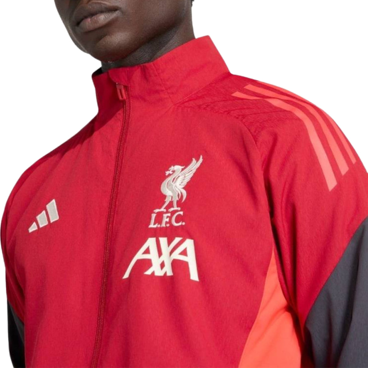 Liverpool FC red presentation Soccer tracksuit 2026 - Adidas-3