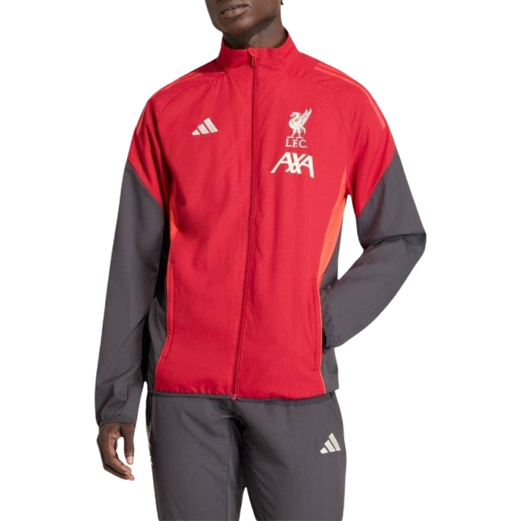 Liverpool FC red presentation Soccer tracksuit 2026 - Adidas-0