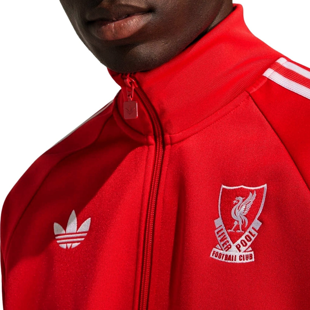 Liverpool FC Originals red casual presentation tracksuit 2026 - Adidas-3
