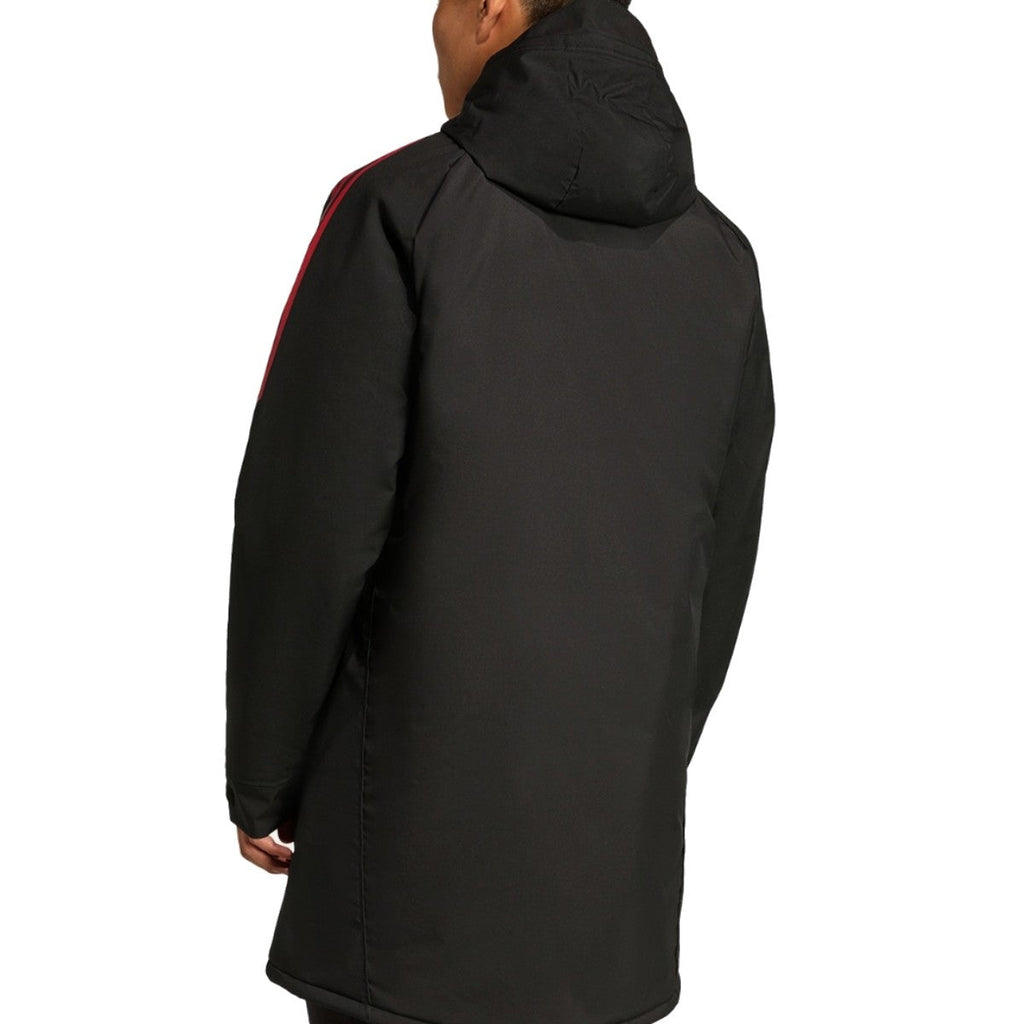 Liverpool FC black training bench parka jacket 2025/26 - Adidas-1