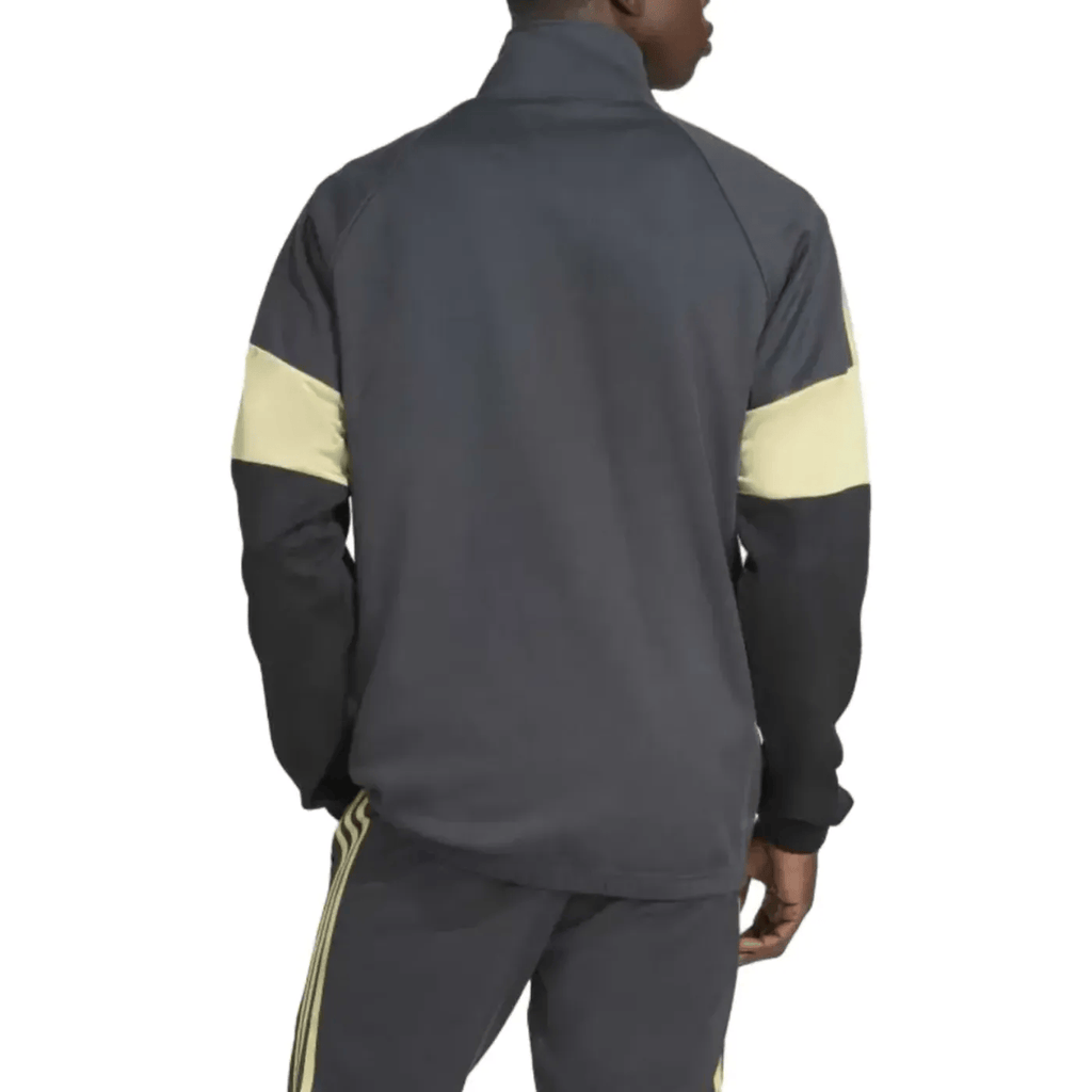 Liverpool FC Originals casual presentation tracksuit 2026 grey/gold - Adidas-1