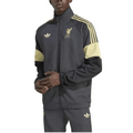 Liverpool FC Originals casual presentation tracksuit 2026 grey/gold - Adidas-0