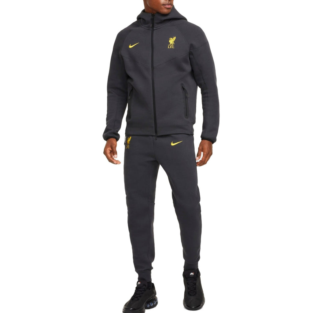 Liverpool Tech Fleece presentation tracksuit 2024/25 dark grey - Nike-4