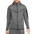 Liverpool FC grey Tech Fleece presentation tracksuit 2023/24 - Nike-0