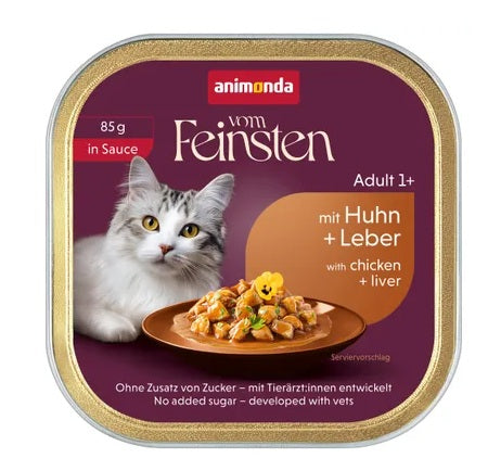 Animonda vom Feinsten Pollo e Fegato in salsa 85g