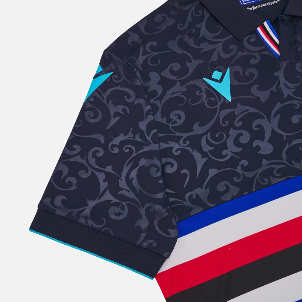 UC Sampdoria Third soccer jersey 2024/25 - Macron-3
