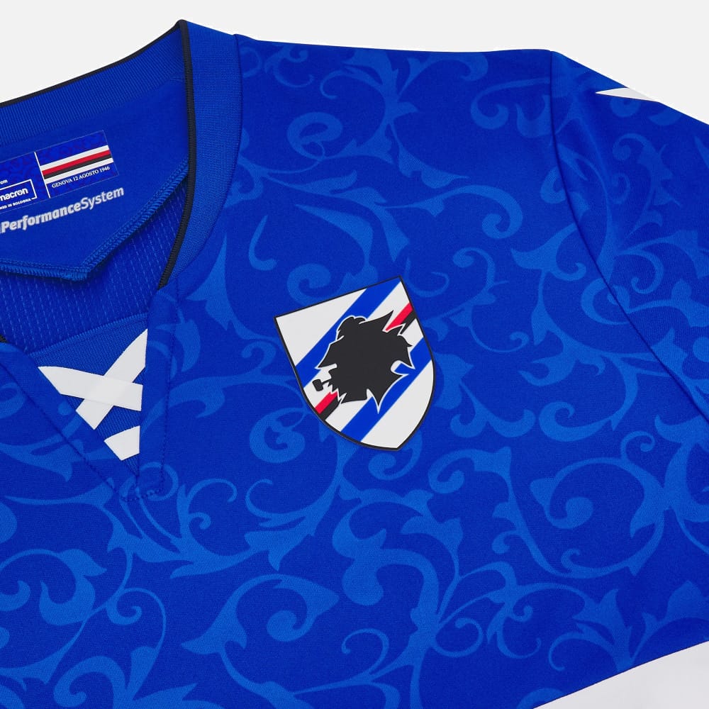 UC Sampdoria Home soccer jersey 2024/25 - Macron-2