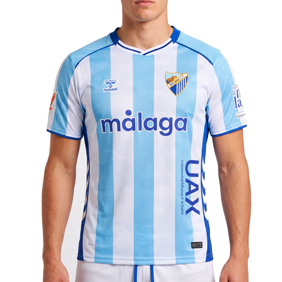 Malaga CF Home soccer jersey 2025/26 - Hummel-0