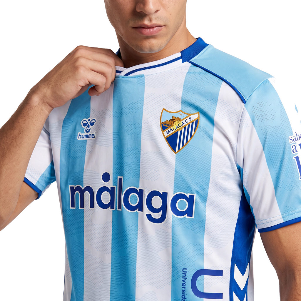 Malaga CF Home soccer jersey 2025/26 - Hummel-1