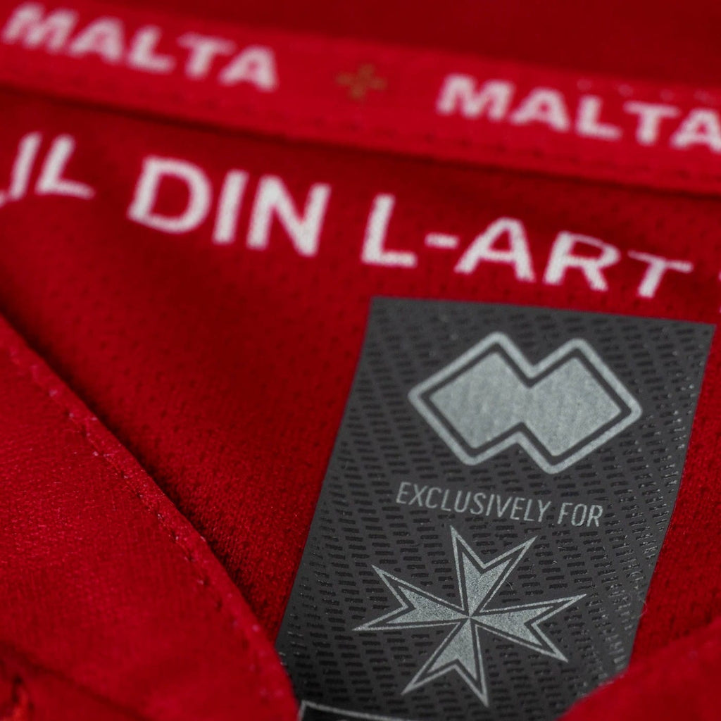 Malta national team Home Soccer jersey 2022/23 - Errea-4