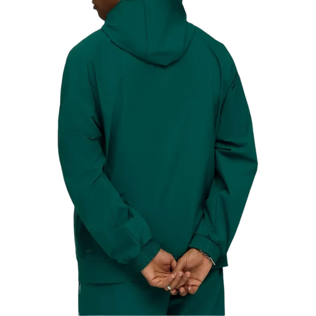 Manchester City dark green woven presentation tracksuit 2025/26 - Puma-4