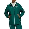 Manchester City dark green woven presentation tracksuit 2025/26 - Puma-0