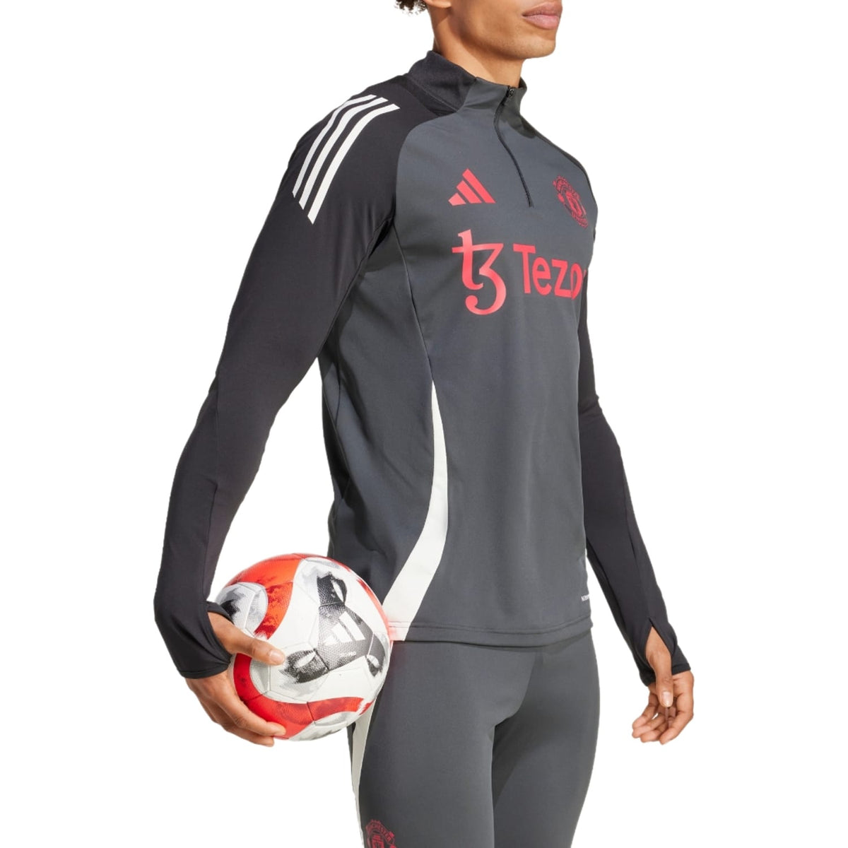 Manchester United EU training technical soccer tracksuit 2024/25 - Adidas-0