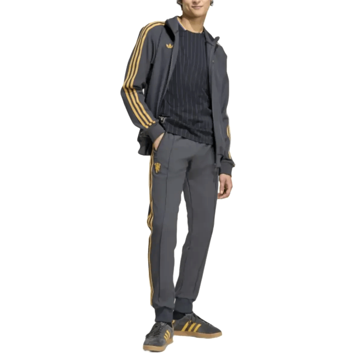 Manchester United Originals casual presentation tracksuit 2025/26 - Adidas-3