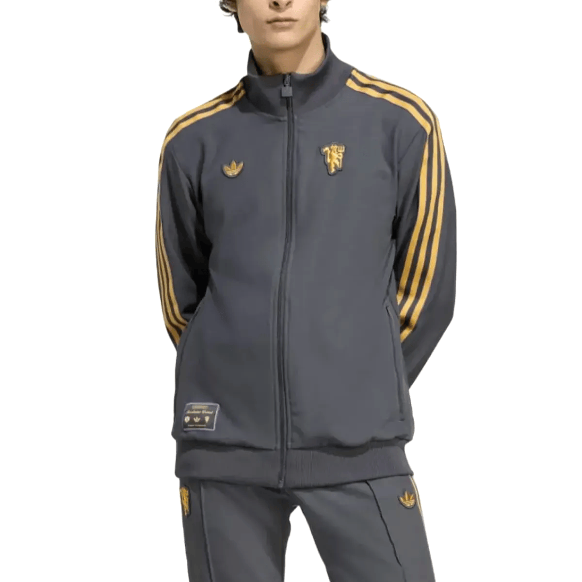 Manchester United Originals casual presentation tracksuit 2025/26 - Adidas-0