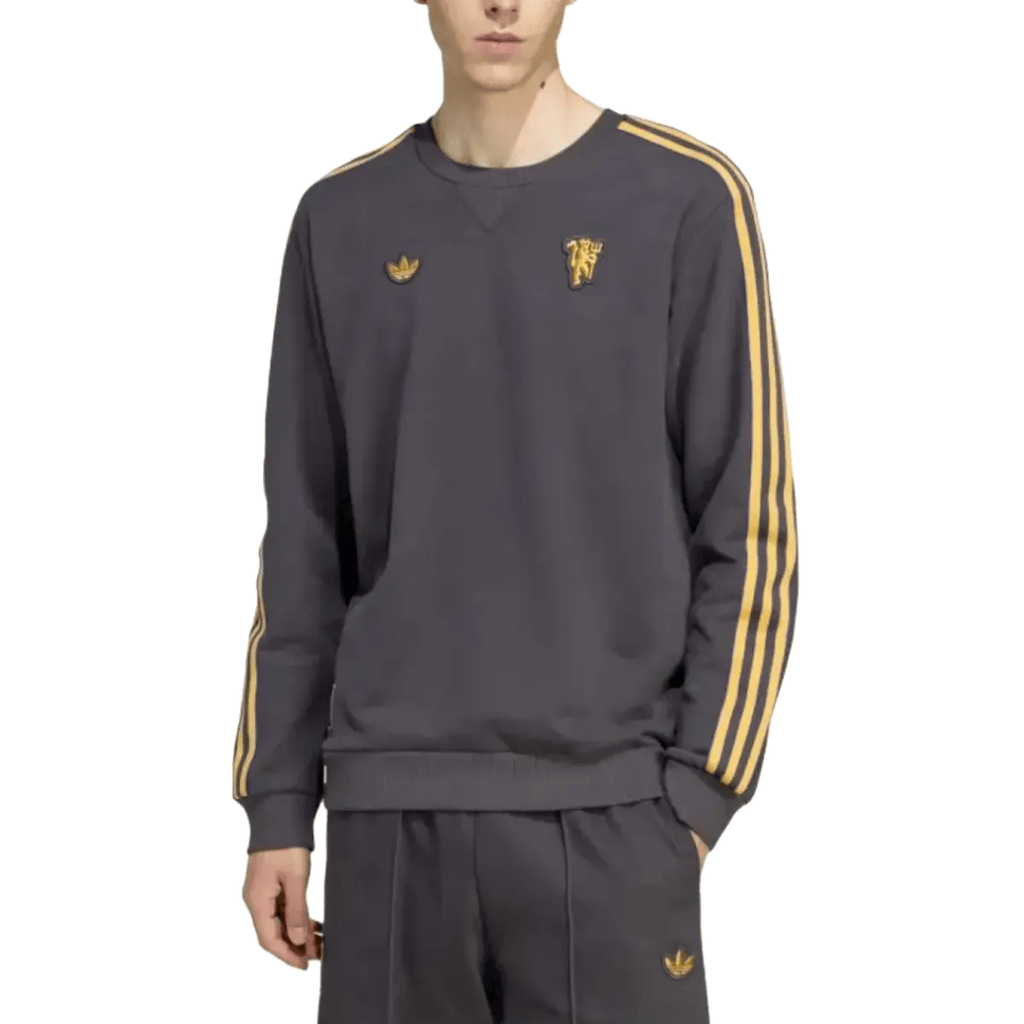 Manchester United Originals casual presentation sweat tracksuit 2025/26 - Adidas-0
