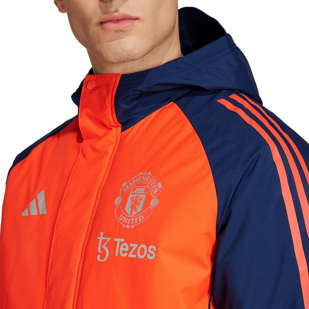 Manchester United bench parka training jacket 2024/25 - Adidas-2