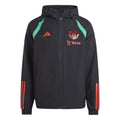 Manchester United soccer training rain jacket 2023/24 black - Adidas-0