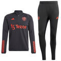 Manchester United black training technical tracksuit 2023/24 - Adidas-0