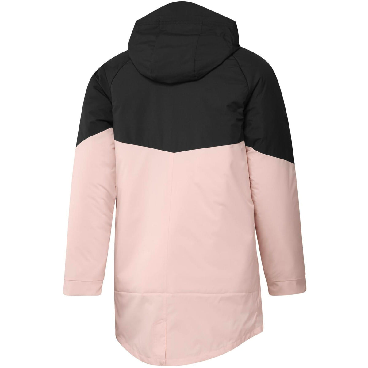 Manchester United Soccer parka down jacket 2023 pink/black - Adidas-1