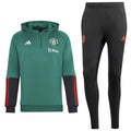 Manchester United hooded training technical Soccer tracksuit 2024 - Adidas-0