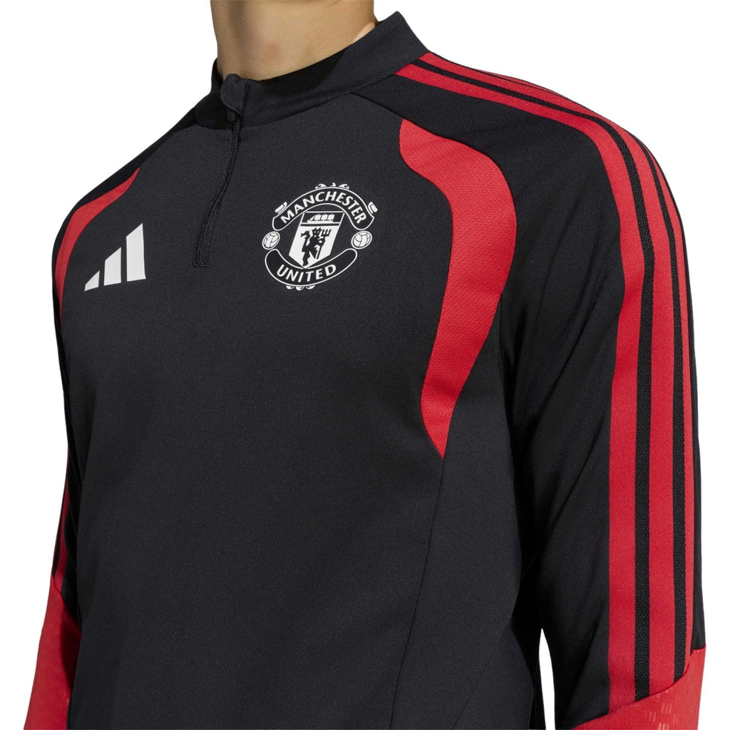 Manchester United black training technical Soccer tracksuit 2026/27 - Adidas-4