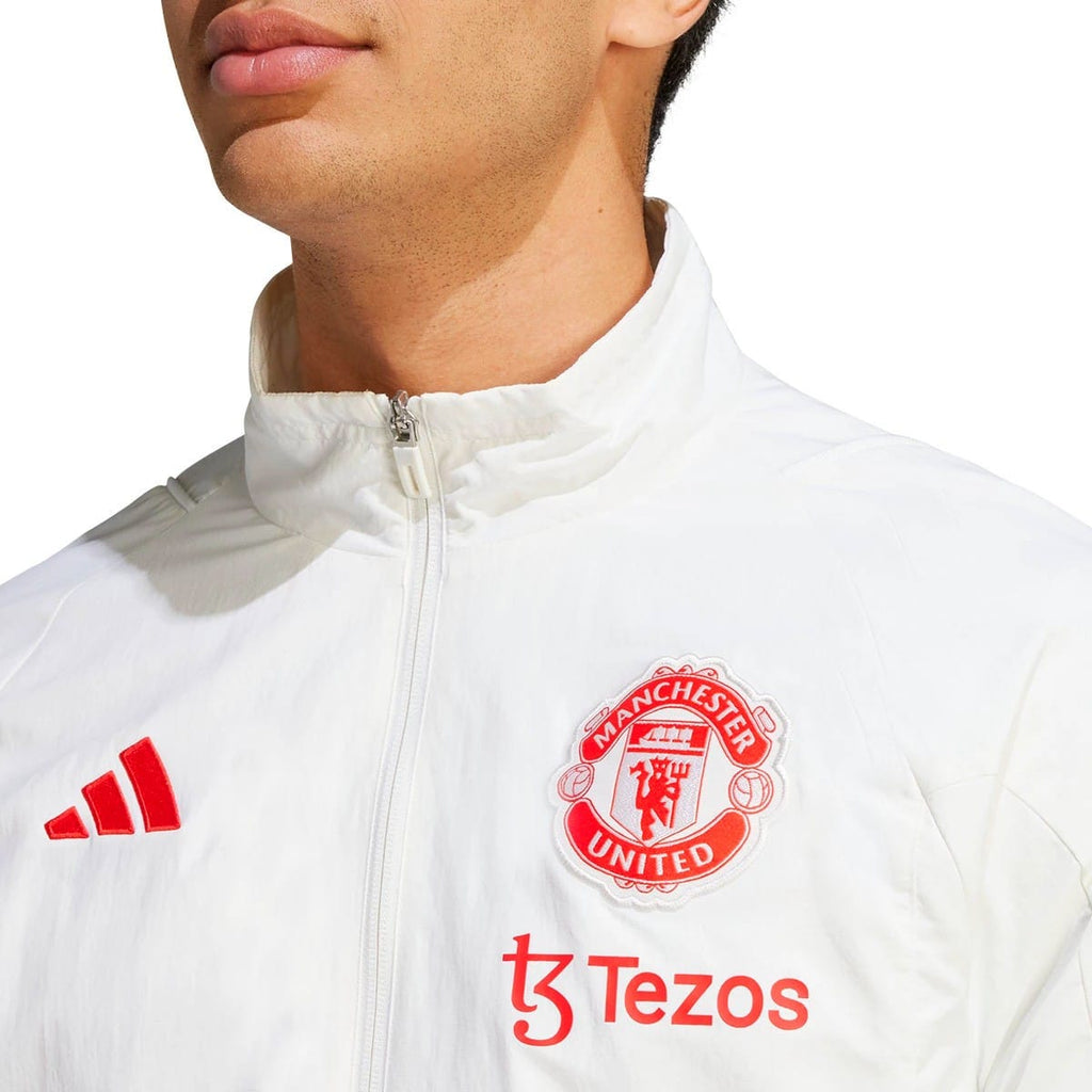 Manchester United training presentation Soccer tracksuit 2023/24 - Adidas-4