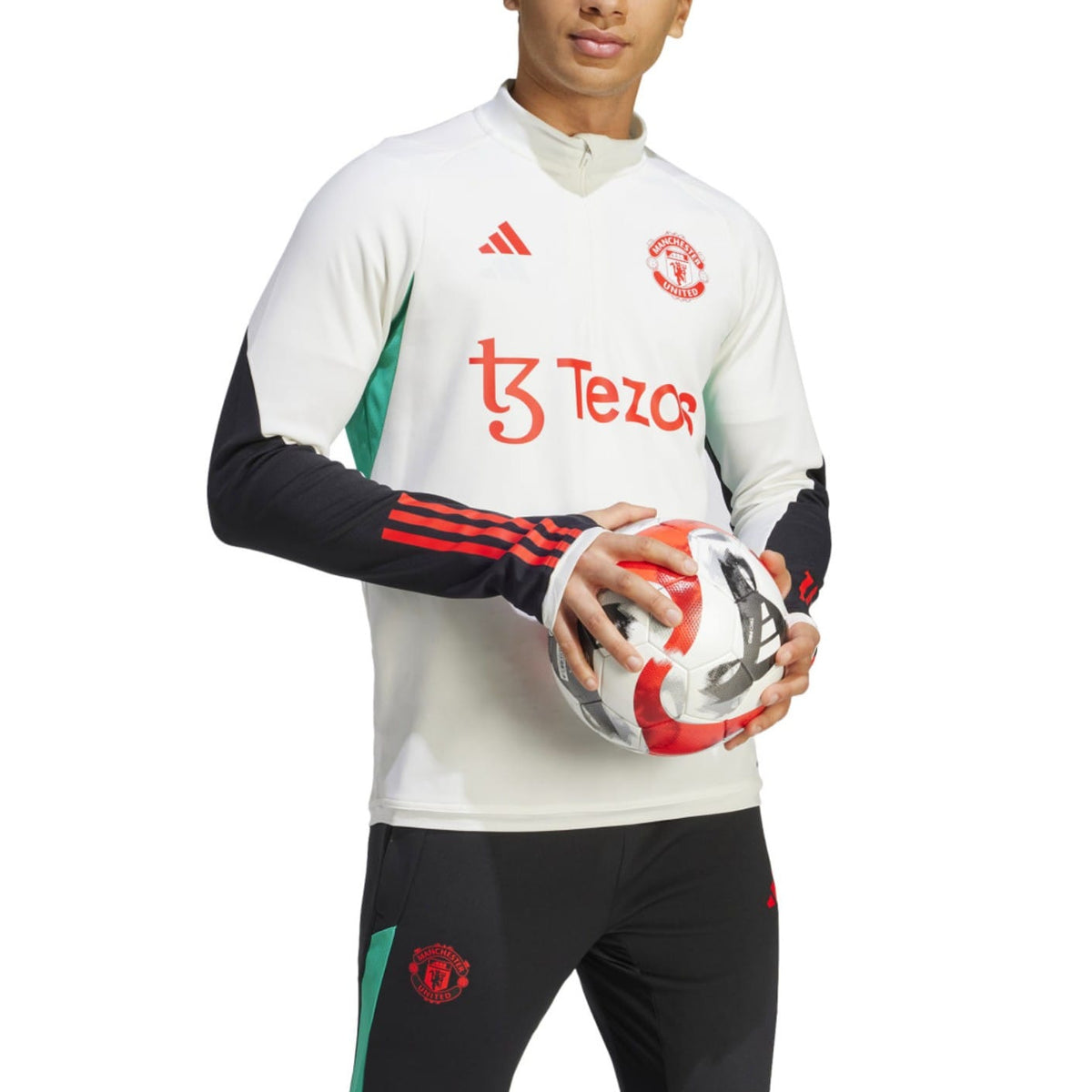 Manchester United training technical Soccer tracksuit 2023/24 - Adidas-1