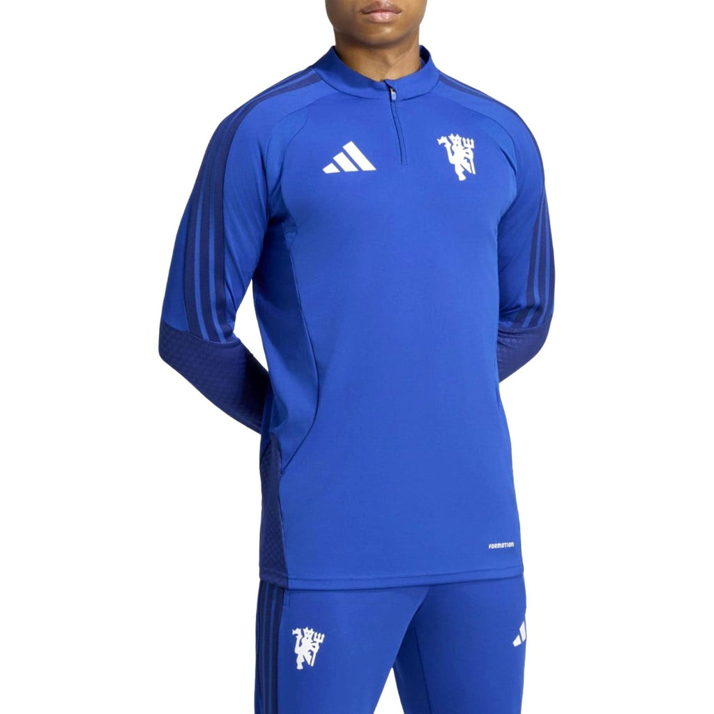Manchester United blue UCL training technical tracksuit 2026/27 - Adidas-0