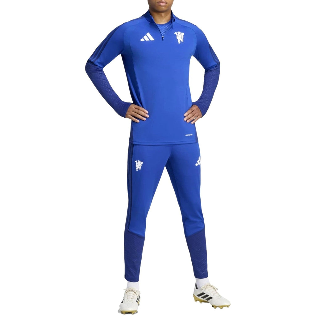 Manchester United blue UCL training technical tracksuit 2026/27 - Adidas-4