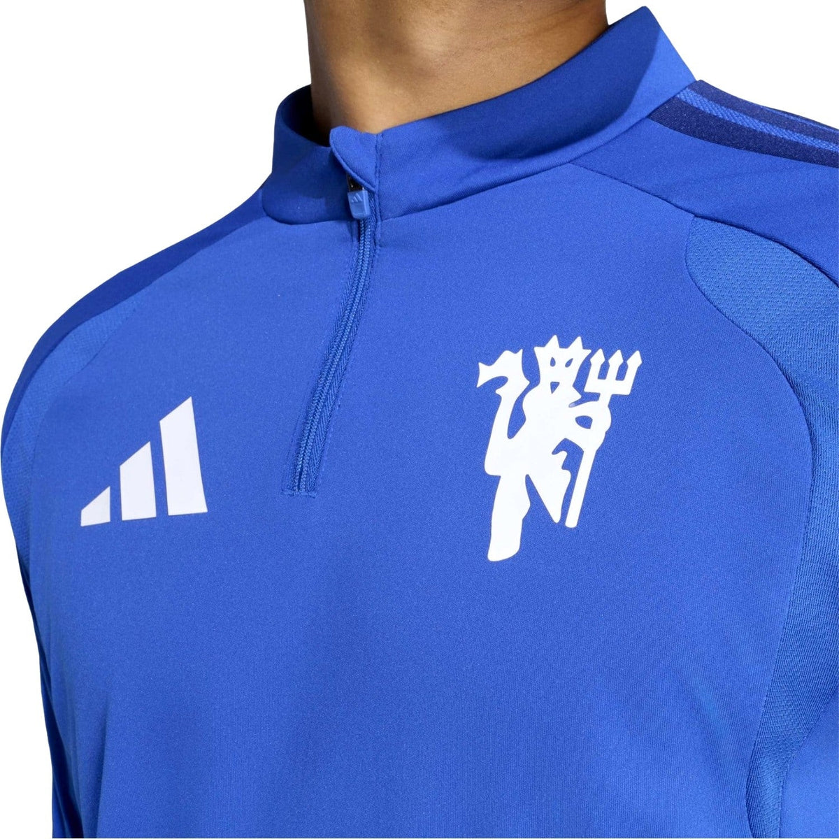 Manchester United blue UCL training technical tracksuit 2026/27 - Adidas-2