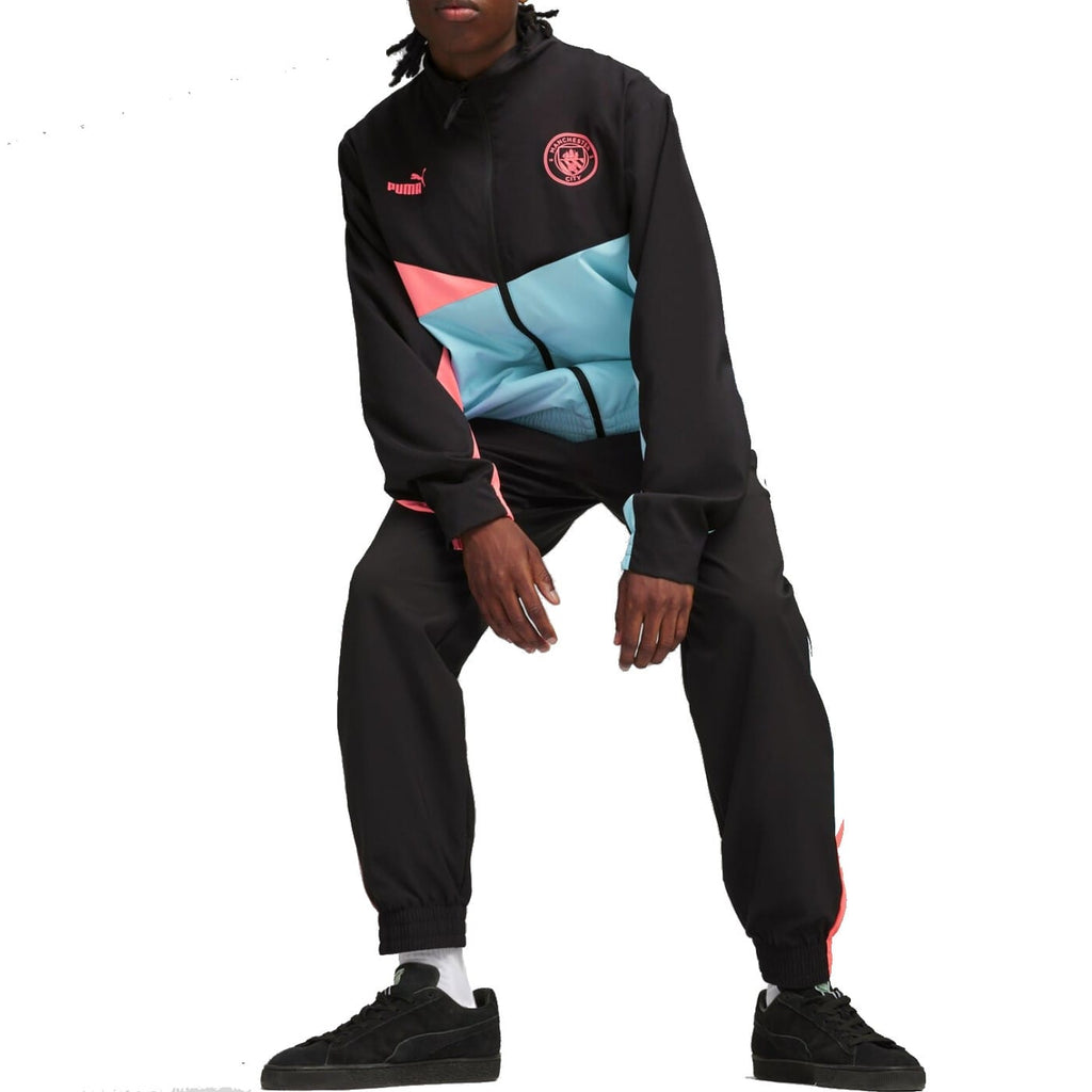 Manchester City Casual Fans woven presentation tracksuit 2023/24 - Puma-3