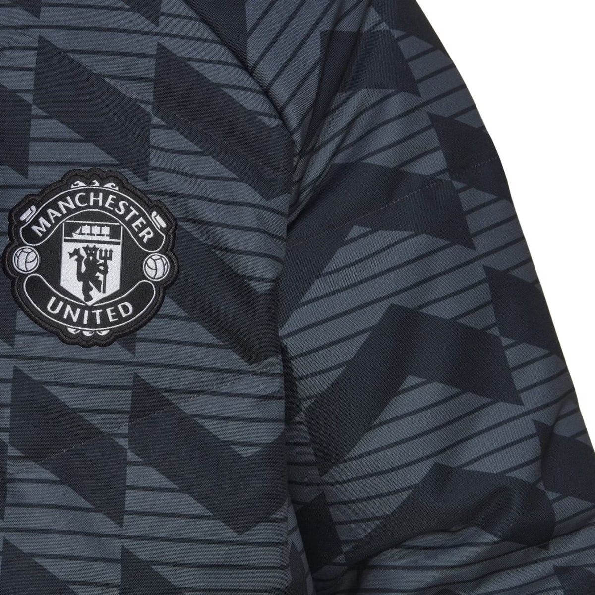 Manchester United padded down long jacket 2023 - Adidas-3