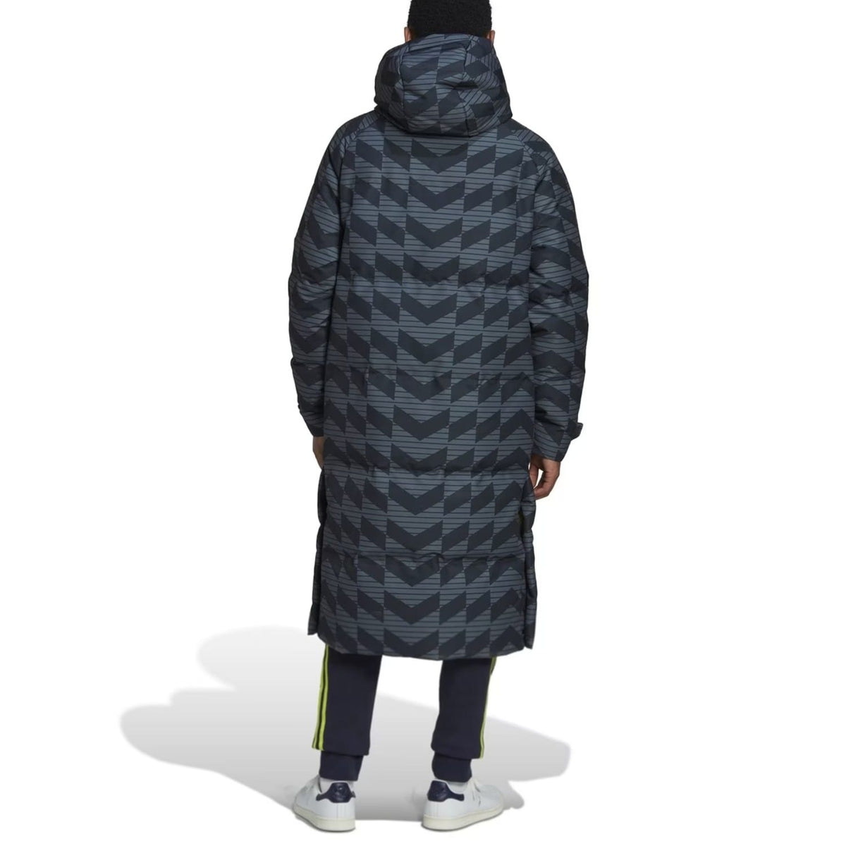 Manchester United padded down long jacket 2023 - Adidas-2