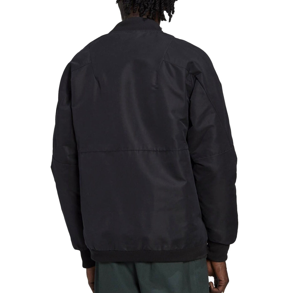 Manchester United black light padded bomber jacket 2023 - Adidas-2