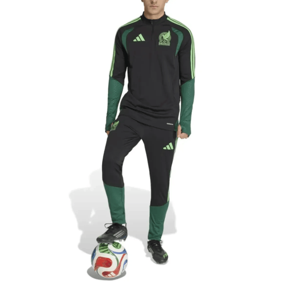 Mexico black training technical Soccer tracksuit 2026/27 - Adidas-2